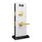 Premier Lock Entry Door Lever Combo Lock Set with Deadbolt Set of 2, Keyed Alike, Solid Brass, 2PK LED02-2 - alternate 2